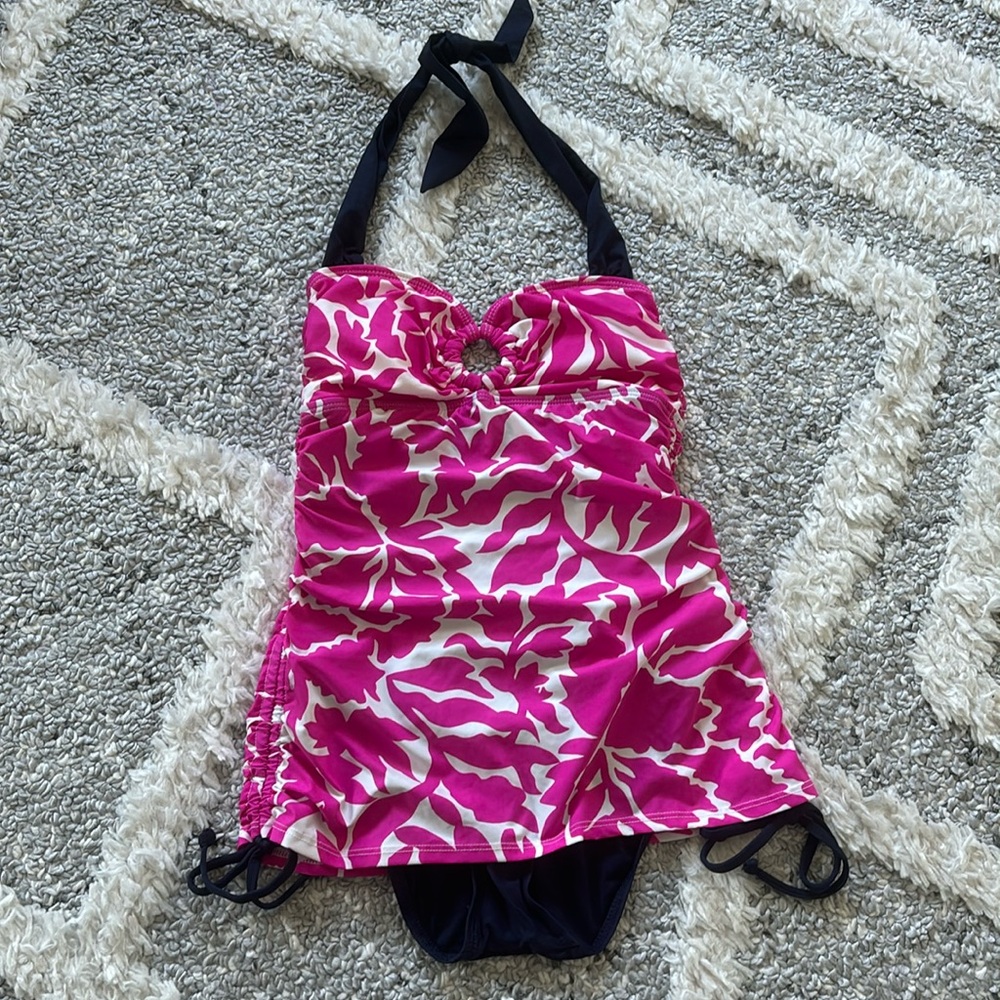 NWT Nautica Halter One-piece Swimsuit